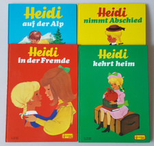 Johanna Spyri. 4 x Heidi. Pestalozzi Verlag Bilder Anny Hoffmann 6. Auflage 1987