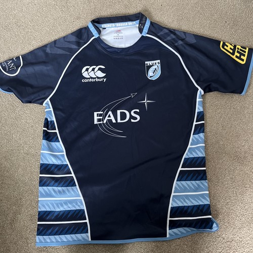 Cardiff blues rugby shirt - rugby,