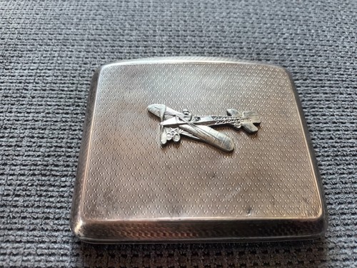 Zigarettenetui aus silber - 2.wk,