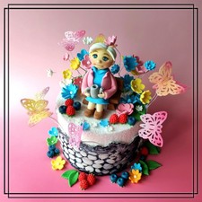 Oma Im Garten Tortenfigur Aus