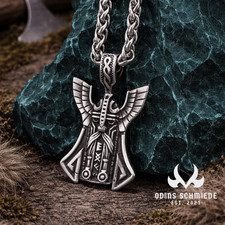 Odin wikinger halskette - odin,