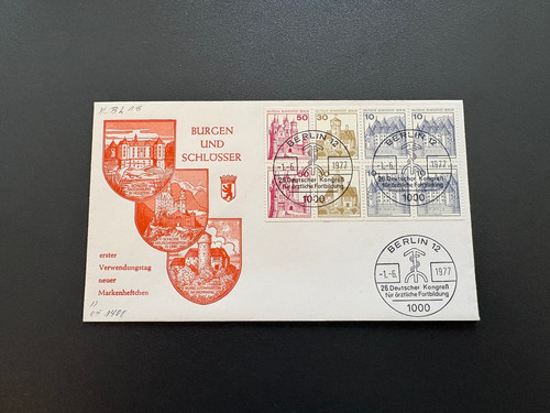 Berlin fdc markenheftchen - markenheftchen, mh
