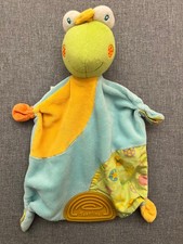 Topolino Topomini Schmusetuch Schnuffeltuch  Kuscheltuch Ernstings Frosch bunt