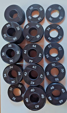 Größenmarkierung, Größenscheibe, Ringscheibe, Textilauszeichnung,  220 Teile