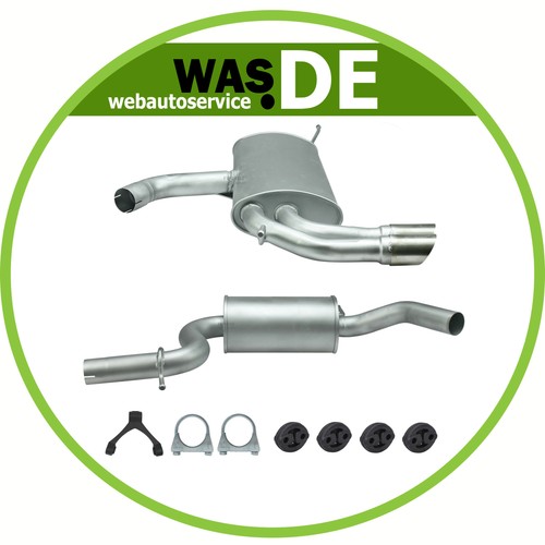 Auspuffanlage golf 1k1 - auspuffanlage, vw