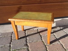 Antike massive Holz Fußbank