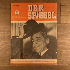 Der Spiegel 1. Jahrgang - Erstausgabe Nr. 1.