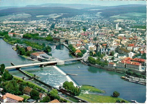 Hameln weser luftbild - ak,