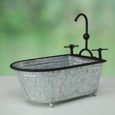 Pflanztopf  Deko Badewanne