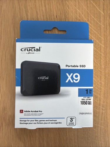 Crucial portable ssd - x9, 1tb