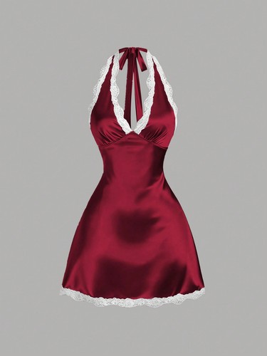 Damen minikleid mit - damen,