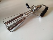 BRAUN & KEMMLER, Handmixer manuell, rostfrei, sehr guter Zustand 