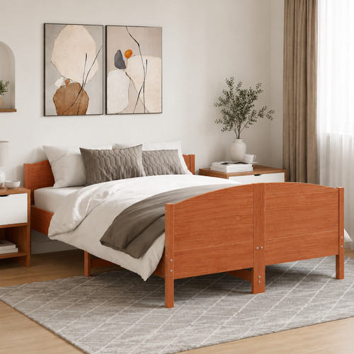 Massivholz bett holzbett - bett,