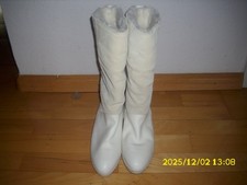 Lässige weiße Stiefel SERVAS