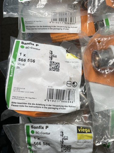 Viega sanfix stück 566586 - t-stück,