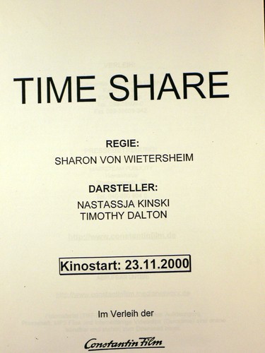 Time share timothy dalton - time,