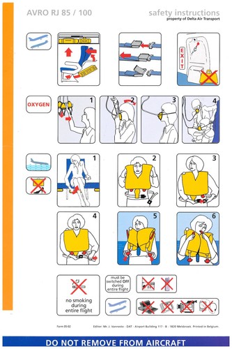 Safety card brussels opby - safety,