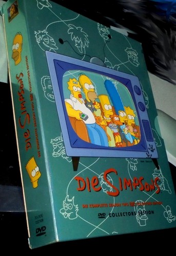 4er dvd box simpsons - dvd-box, "simpsons"(4