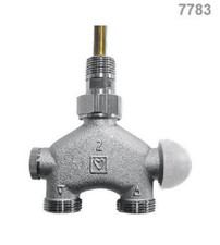 HERZ-VUA-50-Vierwegeventil, Durchgangsform für Zweirohranlagen  7783