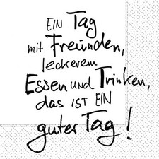 60 SERVIETTEN 3 lg PARTY EIN