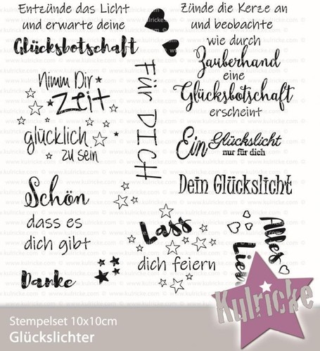 Kulricke stempelset - kulricke,