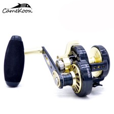 CAMEKOON Trollingrolle 6,3:1 Übersetzung Multirolle Meeresrolle Salzwasserrolle