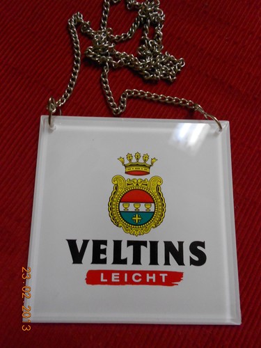 Veltins leicht zapfhahnschild - veltins,