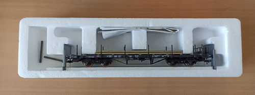 Roco rungenwagen mit - h0,