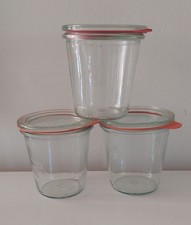 3 Weck Gläser Einmachgläser