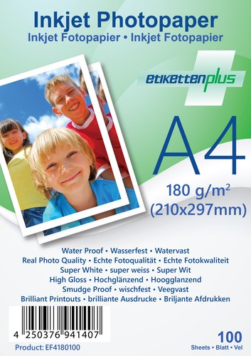 100 blatt fotopapier - blatt,