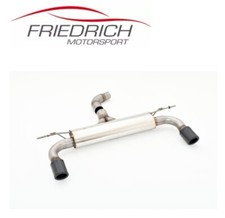 FMS Duplex Edelstahl Sportauspuff für u.a.Audi TT ,Q3 / VW Golf  | 971048TD-X3-X