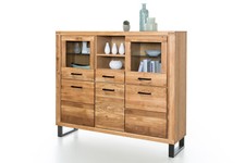 Highboard Tina Vitrine in