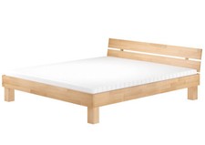 Doppelbett buche natur - doppelbett,