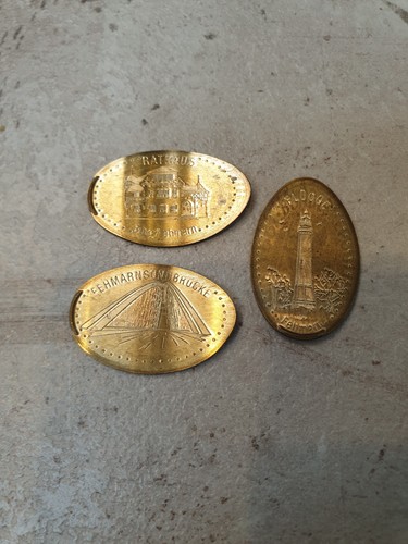 Motive elongated coin - 3,