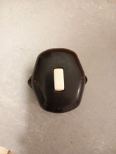 Kippschalter Schalter Lichtschalter Busch Jäger schwarz aP Bakelit FR antik