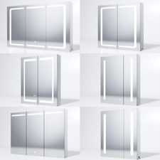 Spiegelschrank Edelstahl Bad