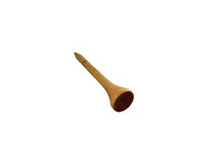 Tee Golf Sport Kleiner Stift Holz Beige Abschlag Boden Ball Länge 55mm 1 Stk