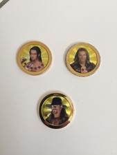 wwe power chips Undertaker, Edge, CM Punk, gold