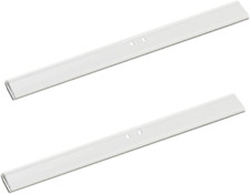 Zindoo Gummilippe Ersatzlippe Weiß Silikon 25Cm Für Duschabzieher 2 Stücke