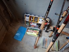 Angeln Angelausrüstung Angelzubehör Angelrollen Freilauf Angelruten Angelset .