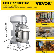 VEVOR Teigmixer