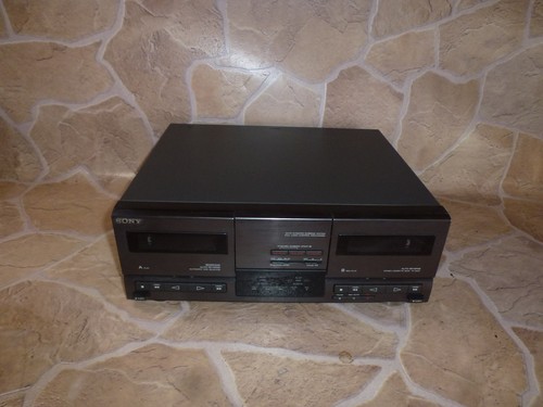 Sony stereo cassette deck - cassette,