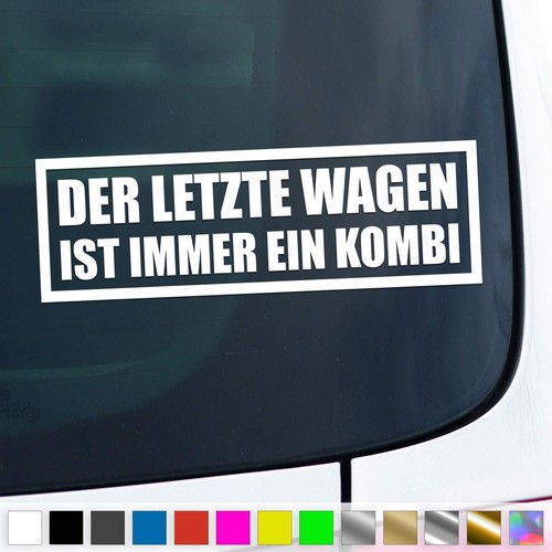 Der letzte wagen - letzte,
