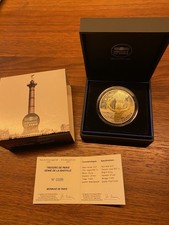 10 Euro Genie de la Bastille Monnaie de Paris Silber PP