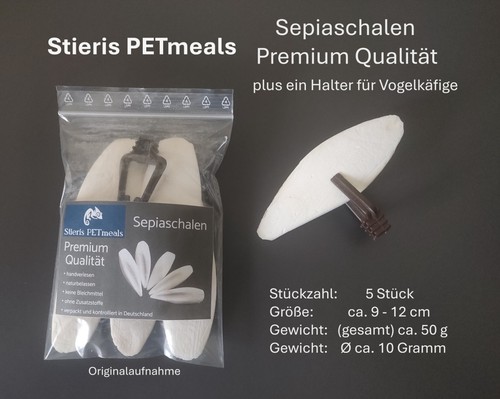 Sepiaschalen halter ca - sepiaschalen, +