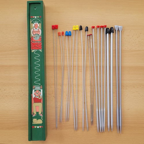 Stricknadel box mit - box,