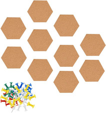 10 Stück Pinnwand Kork