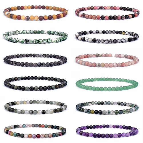 Energie armband naturstein - h,