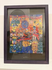 Hundertwasser kunstdruck - hundertwasser,