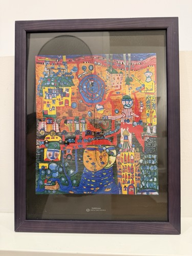Hundertwasser kunstdruck - hundertwasser,
